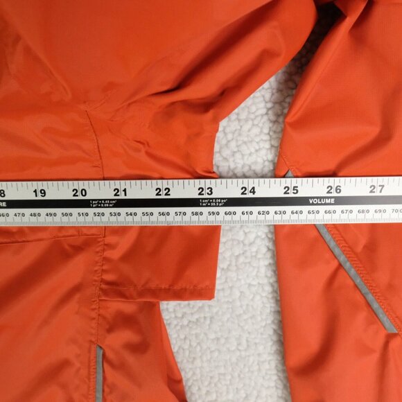 Novara Jacket Mens Large Orange Full Zip Cycling Rain Lightweight Full Zip - Picture 9 of 12